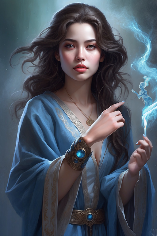 Human Female Sorceress 5
A human female sorceress with long brown hair. Wearing blue robes and casting a spell.
Keywords: human;female;sorceress;blue;long hair;brown;magic;spell